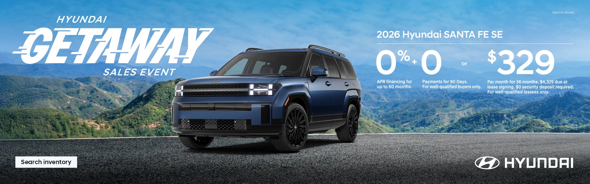 Mid-Atlantic Hyundai 2026 Getaway Sales Event Offer