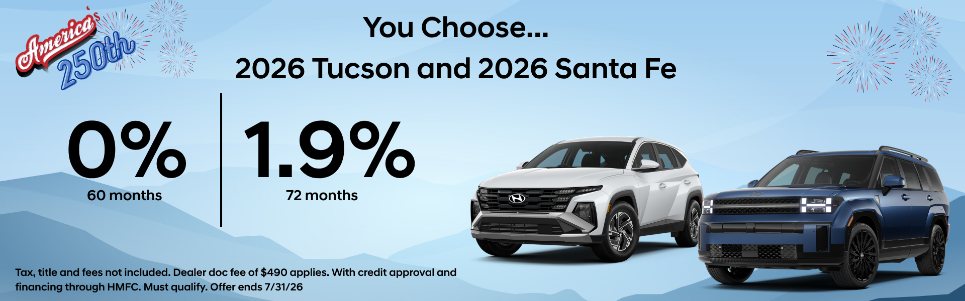 2026 Hyundai offers