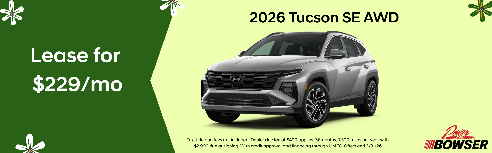 2026 Hyundai Tucson SE AWD